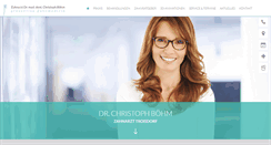 Desktop Screenshot of dr-christoph-boehm.de